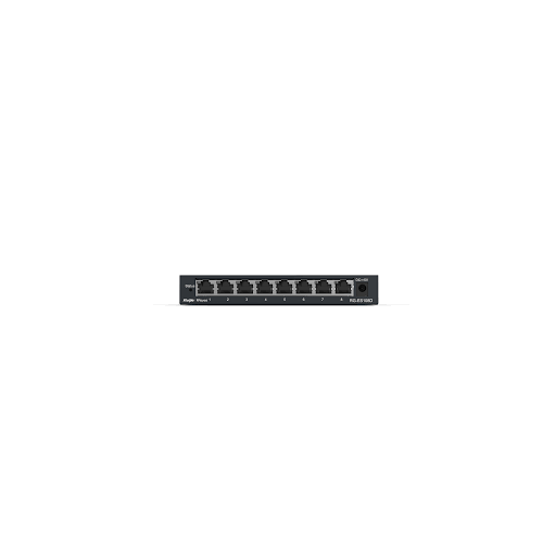 RUIJIE REYEE RG-ES209GC-P  9 Port GigaBit ,8X PoE  120W RUIJIE Colud Yönetilebilir Switch  Metal Kasa