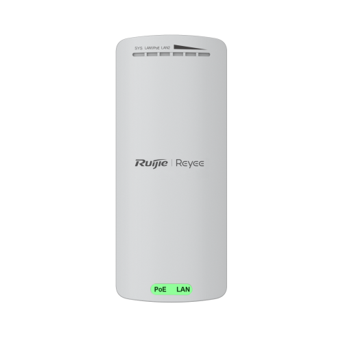 RUIJIE Reyee RG-EST100-E, 2Port, 300Mbps, 2.4Ghz, Pasif PoE, Dış Ortam, Noktadan Noktaya PTP, Acces Point, Kutu İçeriği 2 Adet, (500m)