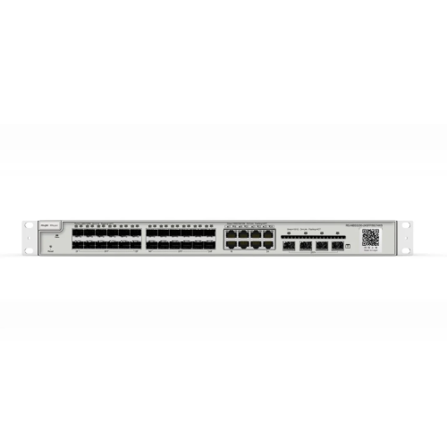 RUIJIE REYEE RG-NBS3200-24SFP/8GT4XS 24 Port,  24 Port 1G SFP, 8 Port Gigabit Combo, 4 Port 10G SFP,  L2 Yönetilebilir Switch  Metal Kasa