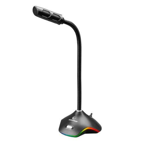 RAMPAGE RMX-M7, Siyah, RGB Led, USB, PC-PS4-XBOX-Mobil Uyumlu, Esnek, GAMING, Masaüstü, Mikrofon