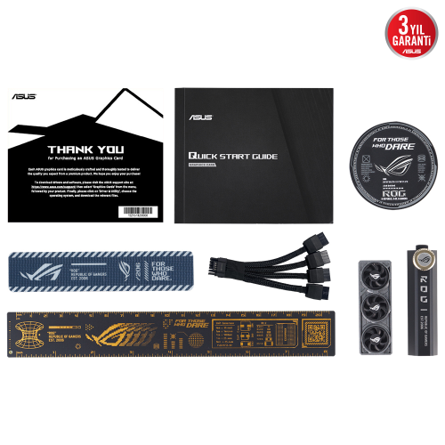 ASUS ROG-ASTRAL-RTX5090-O32G-GAMING, 32Gb, 512Bit, GDDR7, 2xHDMI, 3xDP GAMING Ekran Kartı