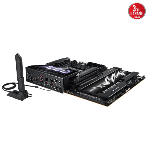 ASUS ROG CROSSHAIR X870E HERO, 4xDDR5, 5xM.2, HDMI, DP, Type-C, PCIe 5.0, 2xWi-Fi 7, Bluetooth v5.4, AM5 Soket GAMING Anakart