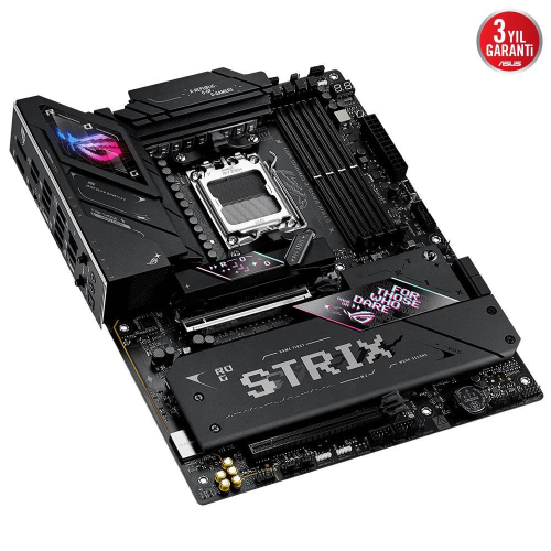 ASUS ROG STRIX B850-E GAMING WIFI, 4xDDR5, 5x M2, HDMI, DP, 2xType-C, Wi-Fi 7, Bluetooth v5.4, AM5 Soket GAMING Anakart