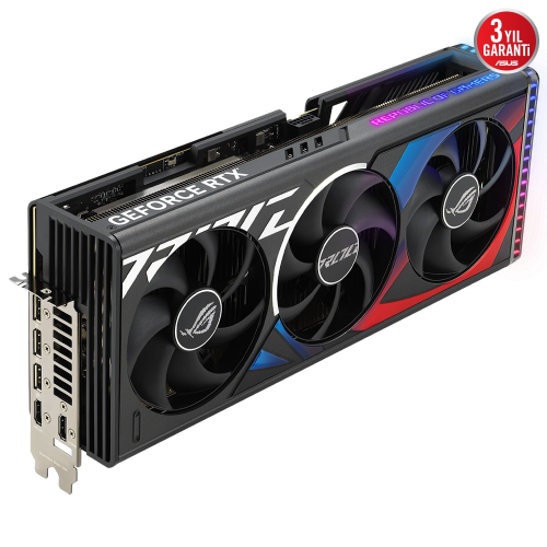 ASUS ROG-STRIX-RTX4080-16G-GAMING, 16Gb, 256Bit, GDDR6X, 2xHDMI, 3xDP GAMING Ekran Kartı