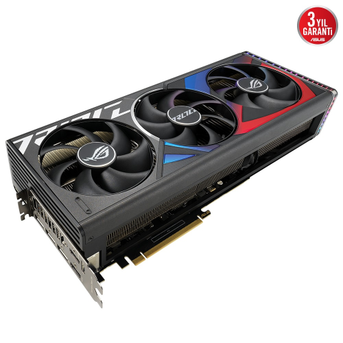 ASUS ROG-STRIX-RTX4080-16G-GAMING, 16Gb, 256Bit, GDDR6X, 2xHDMI, 3xDP GAMING Ekran Kartı