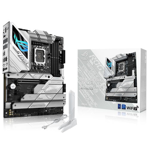 ASUS ROG STRIX Z790-A GAMING WIFI II, 4xDDR5,  5x M.2, HDMI, DP, Type-C, Wi-Fi 7, Bluetooth 5.4, 12-13-14.Nesil, LGA1700 Soket, ARGB Gaming Anakart