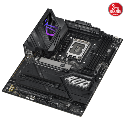 ASUS ROG STRIX Z790-E GAMING WIFI II, 4xDDR5,  5x M.2, HDMI, DP, Type-C, Wi-Fi 7, Bluetooth 5.4, 12-13-14.Nesil, LGA1700 Soket, ARGB Gaming Anakart
