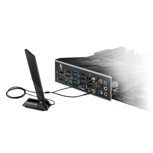 ASUS ROG STRIX Z790-F GAMING WIFI, 4xDDR5, 4x M.2, HDMI, DP, 2xType-C, Wi-Fi 6E, Bluetooth v5.3, 12-13.Nesil, LGA1700 Soket, Anakart