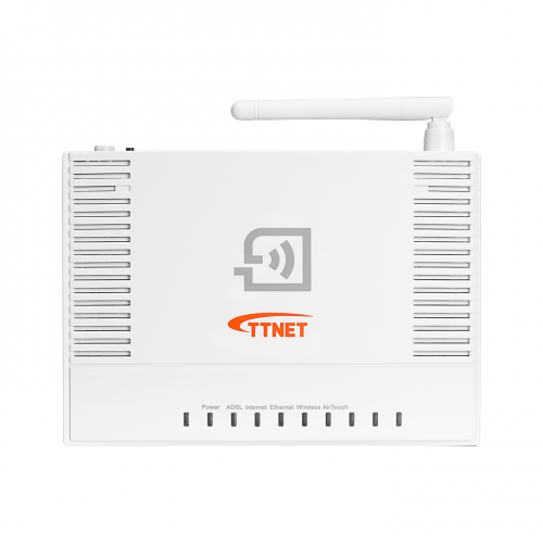 AIRTIES RT-206v4, 1 Port, 2.4Ghz Wifi, 150Mbps, 1x Anten, ADSL2 MODEM (TTNET Kutulu)