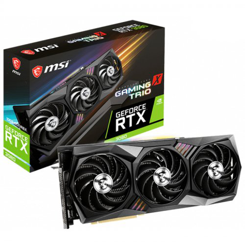 MSI RTX3090 GAMING X TRIO 24GB GDDR6 384Bit 3xFAN 1xHDMI 3xDP