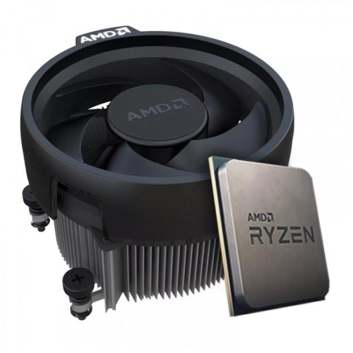 AMD RYZEN 5 5500 6 Core, 3,60-4.20GHz, 19Mb Cache,  65W, AM4 Soket, MPK, (Dahili Grafik YOK, Fan VAR)