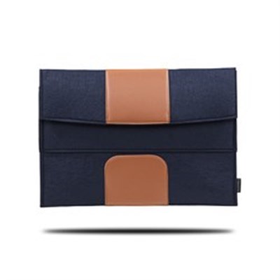 Classone Avantgarde S3601LK 13-14 inch Laptop Kılıf - Lacivert - Kahverengi