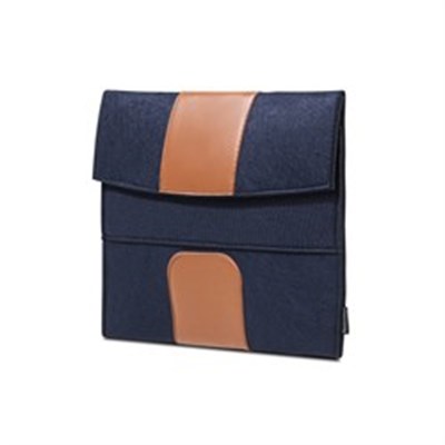 Classone Avantgarde S3601LK 13-14 inch Laptop Kılıf - Lacivert - Kahverengi