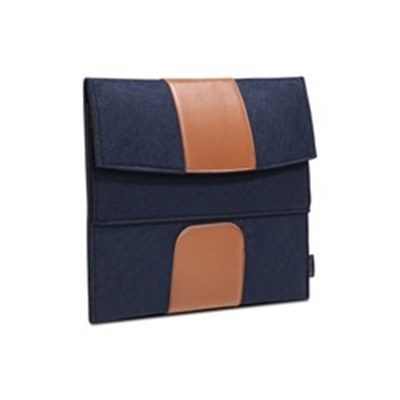 Classone Avantgarde S3601LK 13-14 inch Laptop Kılıf - Lacivert - Kahverengi