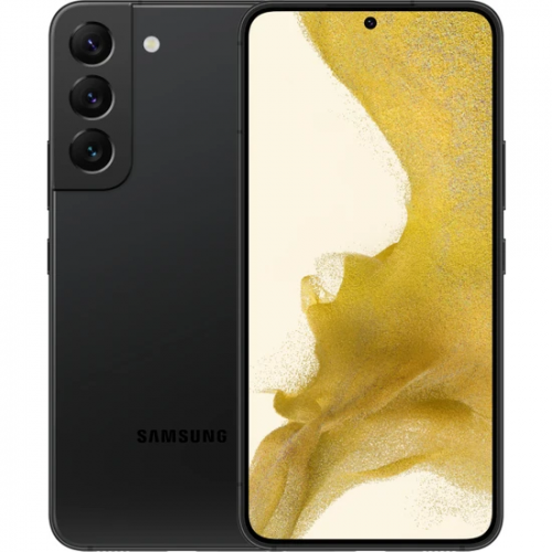 SAMSUNG GALAXY S22 SM-S901E/DS 5G Phntom Blak,  128Gb, 8Gb Ram, 8 Çekirdek, 6,1inc Ekran, 10Mpix Ön 50Mpix Arka Kamera, Türkiye Garantili