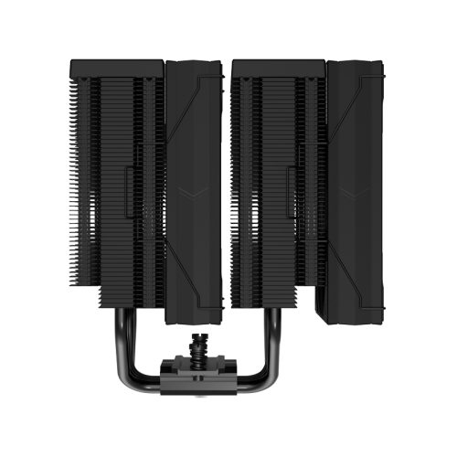 SAMA A60B, Black, 2x120mm MONO Fan, Kule Tipi Hava Soğutma, 6 adet Gelişmiş Siyah Kaplamalı Bakır Isı Borusu, CPU Fan (AMD ve INTEL Tüm işlemciler ile uyumlu)