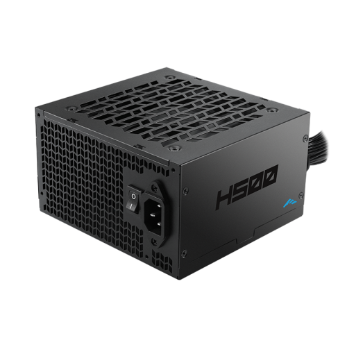 SAMA H500, 500W, Black, 80 Plus, Aktif PFC, Siyah, GAMING, ATX, Power Supply (PSU)