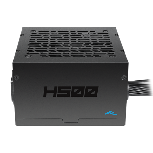 SAMA H500, 500W, Black, 80 Plus, Aktif PFC, Siyah, GAMING, ATX, Power Supply (PSU)