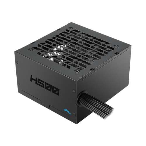 SAMA H500, 500W, Black, 80 Plus, Aktif PFC, Siyah, GAMING, ATX, Power Supply (PSU)