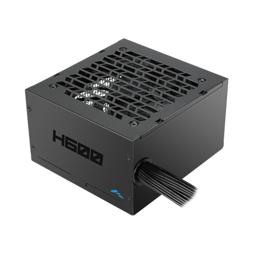 SAMA H600, 600W, Black, 80 Plus, Aktif PFC, Siyah, GAMING, ATX, Power Supply (PSU)