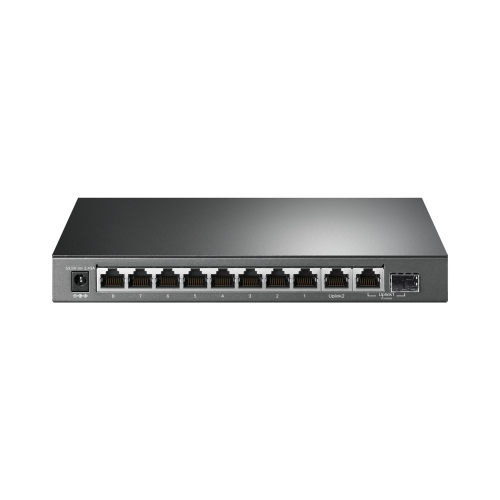 TP-LINK TL-SG1210MP, 8 Port, GigaBit, PoE 123W, 1 Port GigaBit Lan, 1 Port GigaBit SFP, Yönetilebilir, Metal Kasalı Switch
