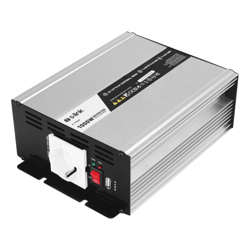 S-LINK SL-1000W, 1000W, DC12V-AC230V, INVERTER