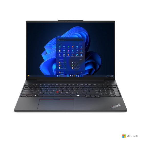 LENOVO 21MA008XTX, ThinkPad E16 Gen2, Ultra 7 155H, 16’’ WUXGA, 16Gb Ram, 512Gb SSD, Paylaşımlı Ekran Kartı, Free DOS, Kurumsal Notebook