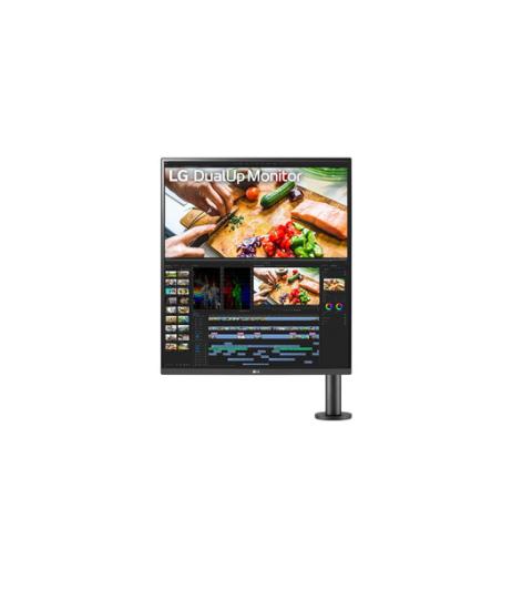 LG 28’’ 28MQ780 5Ms 60Hz Dual Up QHD 2K Ergo Nano IPS Monitor