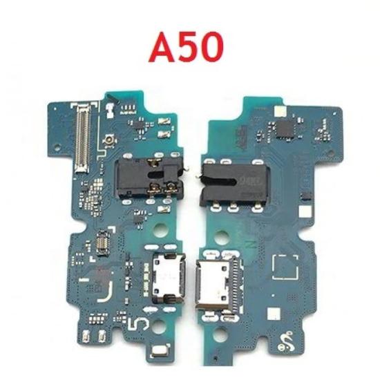 Orijinal Samsung A50 A505 Şarj Soketli Kulaklık Soketli Mikrofon Bordu
