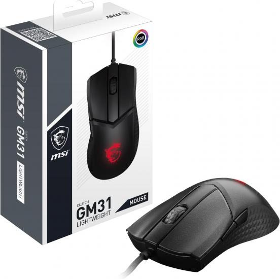 MSI GG CLUTCH GM31 LIGHTWEIGHT GAMING MOUSE