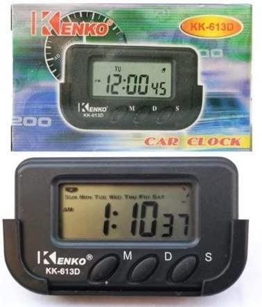 Dijital Küçük Masa Araba Saati Alarm Kronometre Kenko Kk-613d