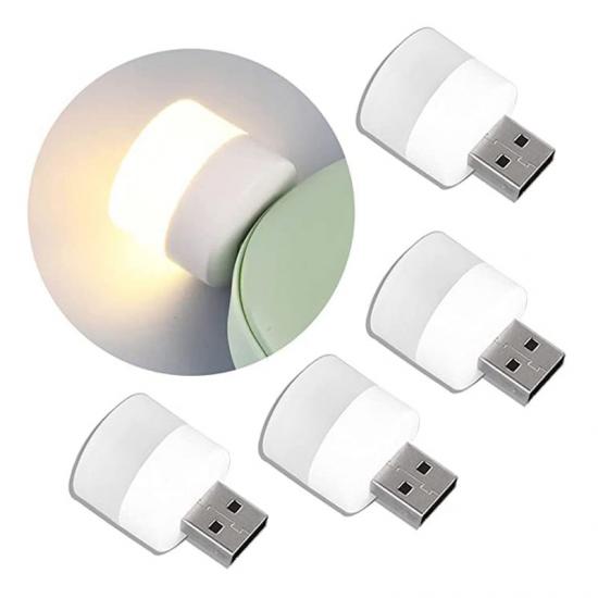 Mini taşınabilir USB LED lamba 5V 1.2W parlak okuma lambası gece lambası