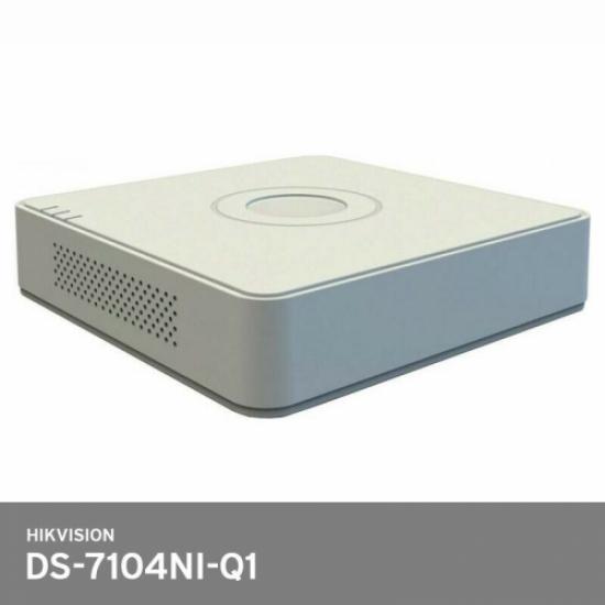 HIKVISION DS-7104NI-Q1, 4Kanal, 4Mpix, H265+, 1 HDD Desteği, 1520P Kayıt, 60Mbps Bant Genişliği, NVR