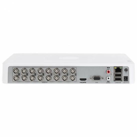 HIKVISION DS-7116HGHI-K1, 16Kanal, 2Mpix, H265, 1 HDD Desteği, 5in1 DVR Cihazı
