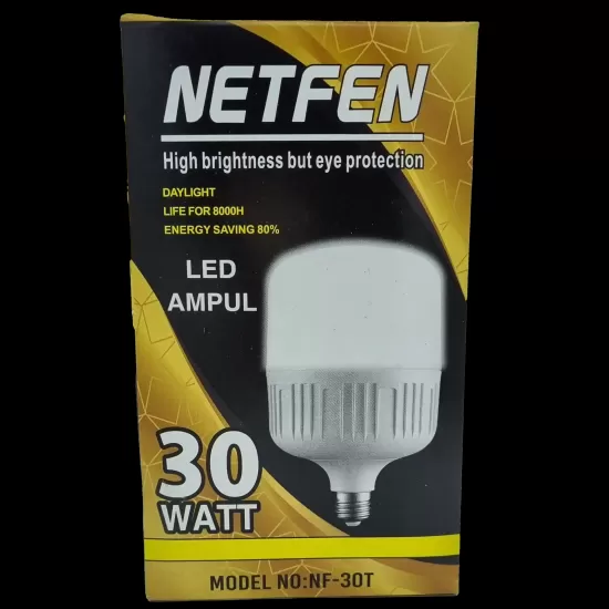 Led 30 Watt Ampul 30W Beyaz NF-30