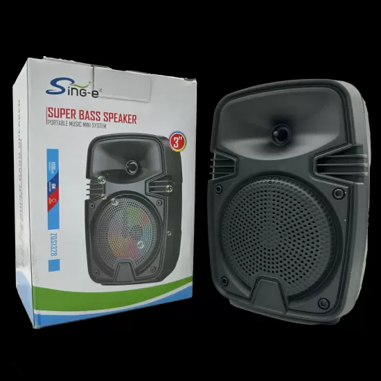 17 CM FM Bluetooth Super Bass Höparlör Sing-e ZQS1328