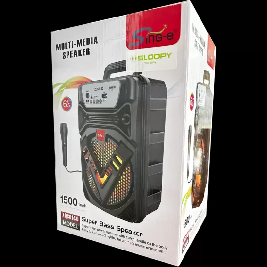 6.5’’ Inç FM Bluetooth Super Bass Höparlör Sing-e ZQS6141-6140