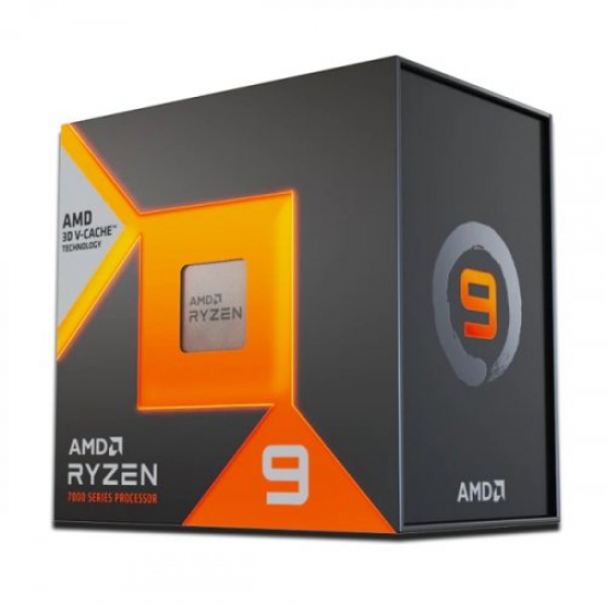 AMD RYZEN 9 7900X3D 12 Core, 4,40-5.60GHz, 140Mb Cache, 120W,  AM5 Soket, BOX (Kutulu) (Grafik Kart YOK, Fan YOK)