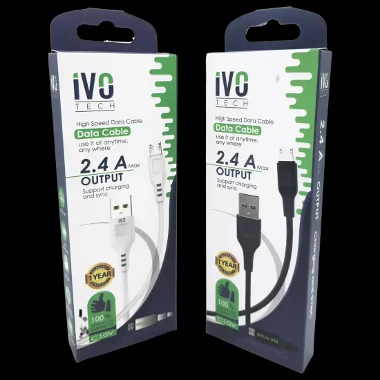 (Micro) 2.4A 1 Metre Usb Şarj Kablosu Aspor C10V