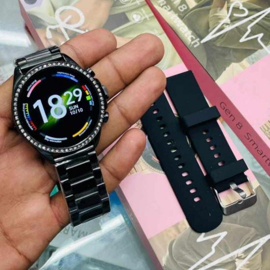 (Siyah) Smart Watch 8 Gen 42mm Kadın Akıllı Saat Sesli Görüşmeli GEN8