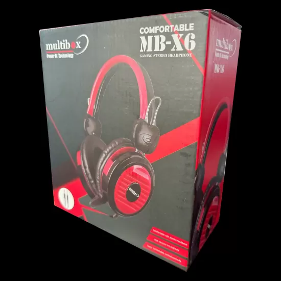 Kafa Bantlı Mic Aux Girişli Oyuncu Kulaklık Multibox MB-X6