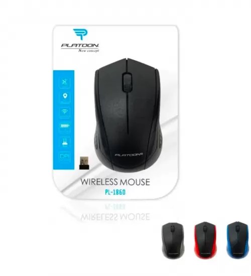Kablosuz Mouse Lux Vakum Platoon PL-1860