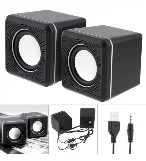 Pc Usb Mini Speaker 1+1 Hoparlör Ses Sistemi Platoon PL-4085