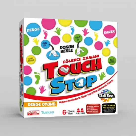 Twist Master Denge Oyunu Touch Stop V2 Eğlenceli Dikkat Algı Hareket Aile Oyunu
