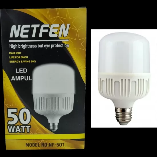 Led 50 Watt Ampul 50W Beyaz NF-50