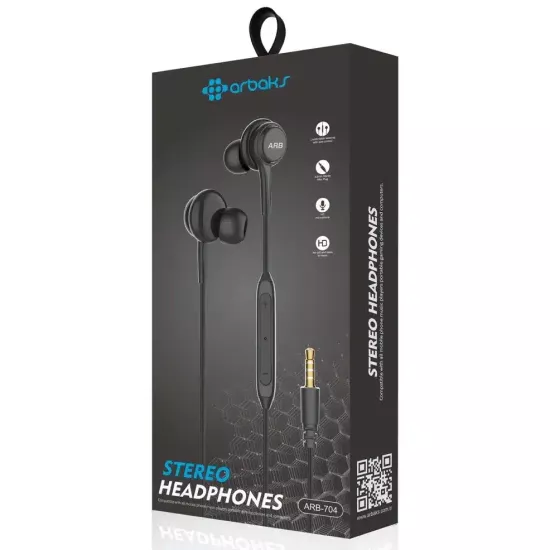 AKG 3.5mm AKMikrofonlu Kulaklık Arbaks ARB-704