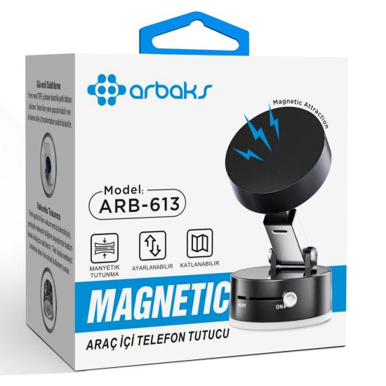 Manyetik Araç Telefon Tutucu Arbaks ARB-613