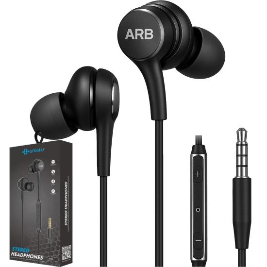 (Metal) AKG 3.5mm Mikrofonlu Kulaklık Arbaks ARB-706