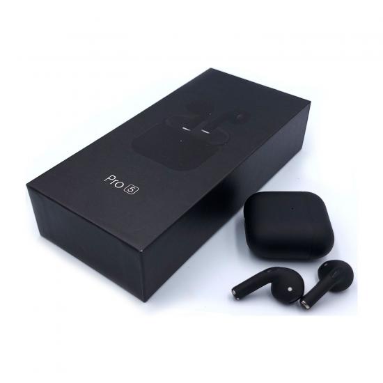 PRO 5 Bluetooth Kulaklık Telefonla Görüşme ve Müzik Dinleme (Siyah)