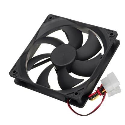 12 Cm Geniş Kasa Soğutucu 7 Kanatlı Fan 4 Pin Concord C-891